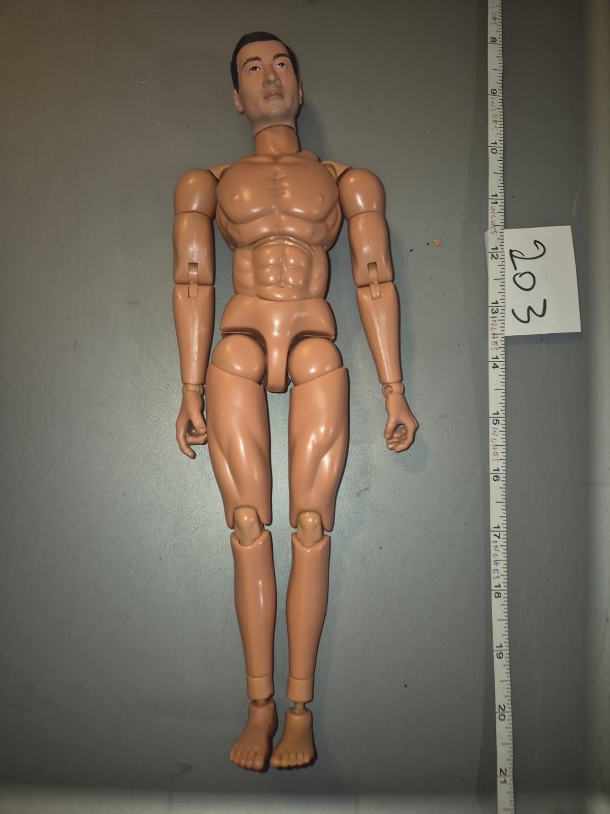 1/6 Scale Nude Action Figure Body - BBI
