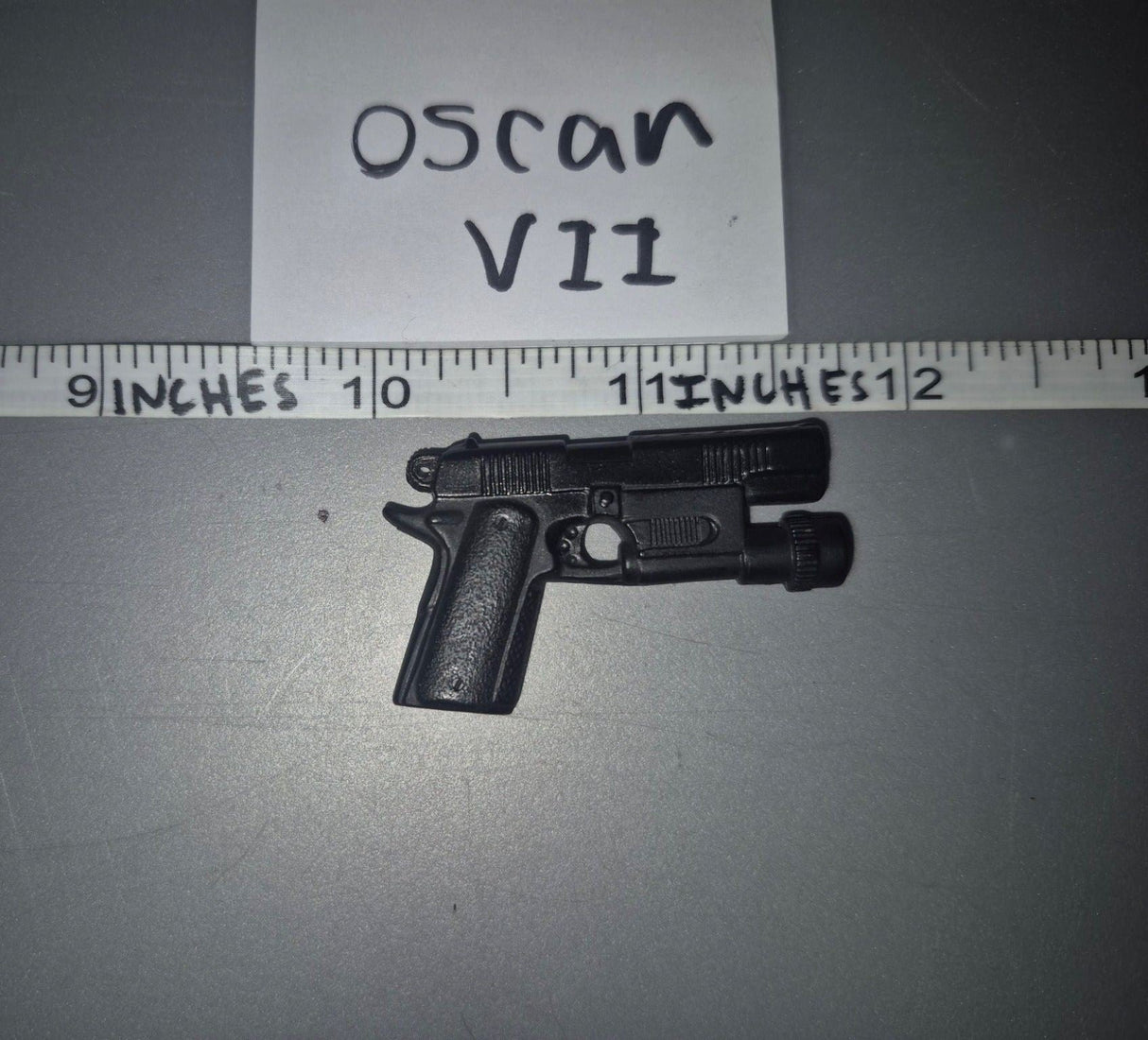 1/6 Scale Modern Era Pistol with Tactical Light - Ultimate Soldier
