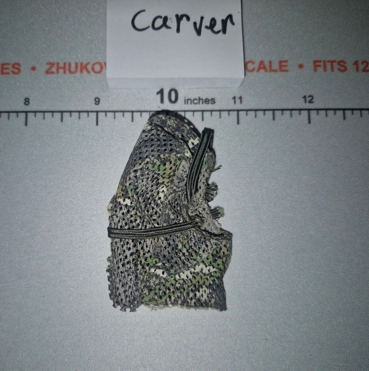 1/6 Scale Modern Era Camouflage Ghillie Hood - Civilian Hunter