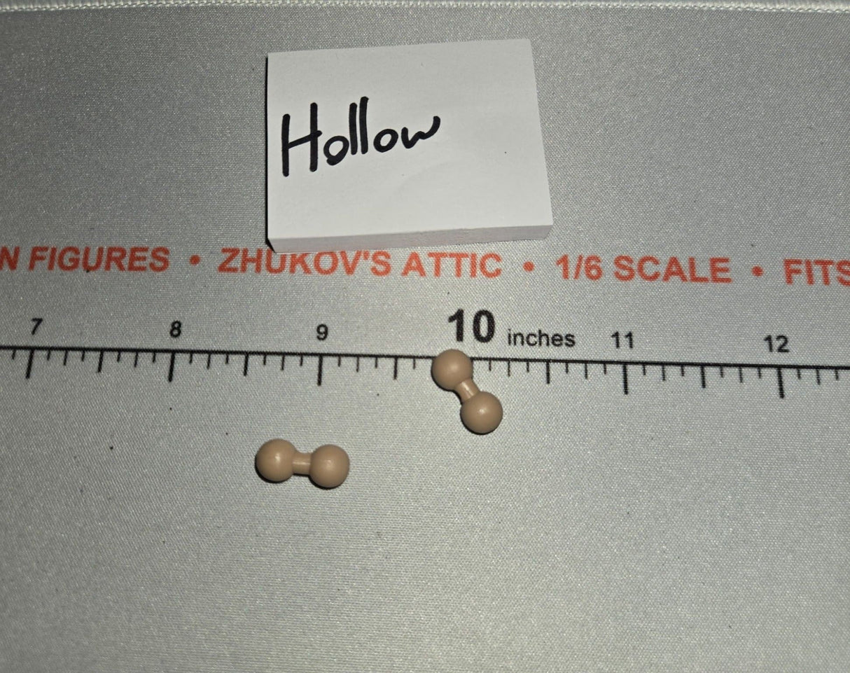 1/6 Scale Figure Foot Ankle Joint Connectors - Nude Figure