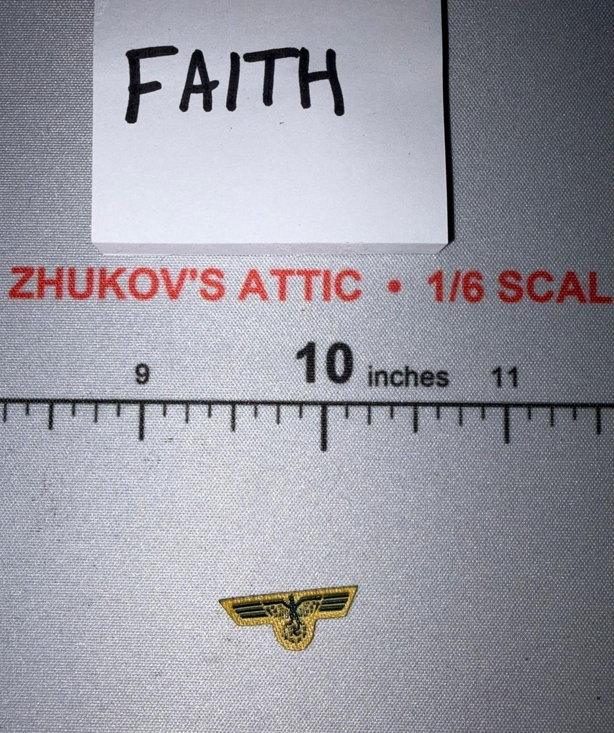 1/6 Scale WWII German Eagle Insignia - Afrika Korps