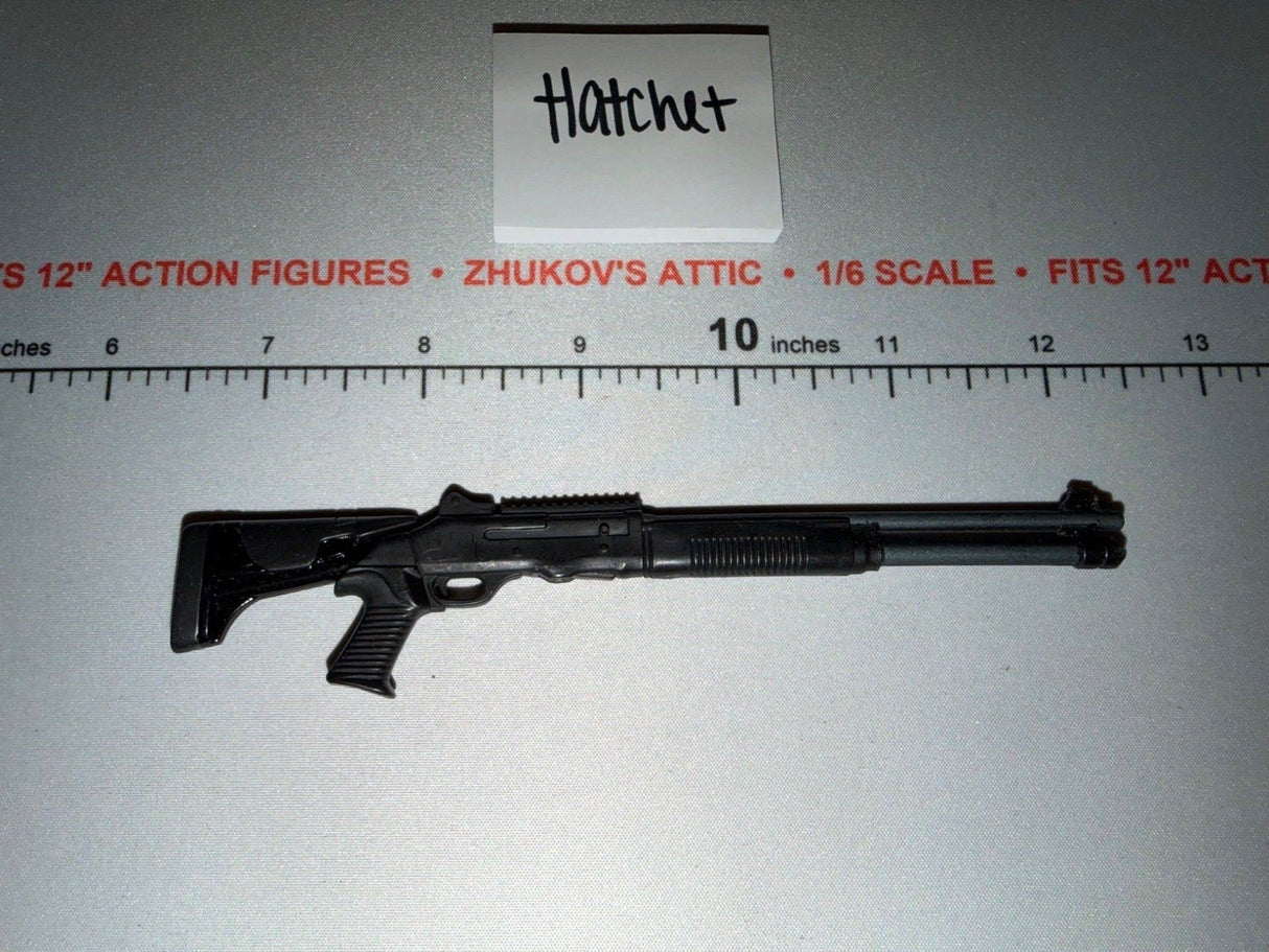 1/6 Scale Modern Era Pump Action Shotgun with Pistol Grip and Folding Stock - Zhukov's Attic