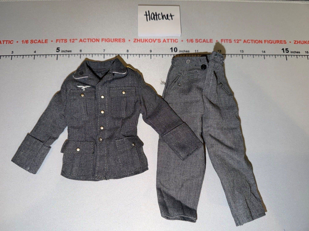1/6 Scale WWII German Luftwaffe Tunic And Trousers