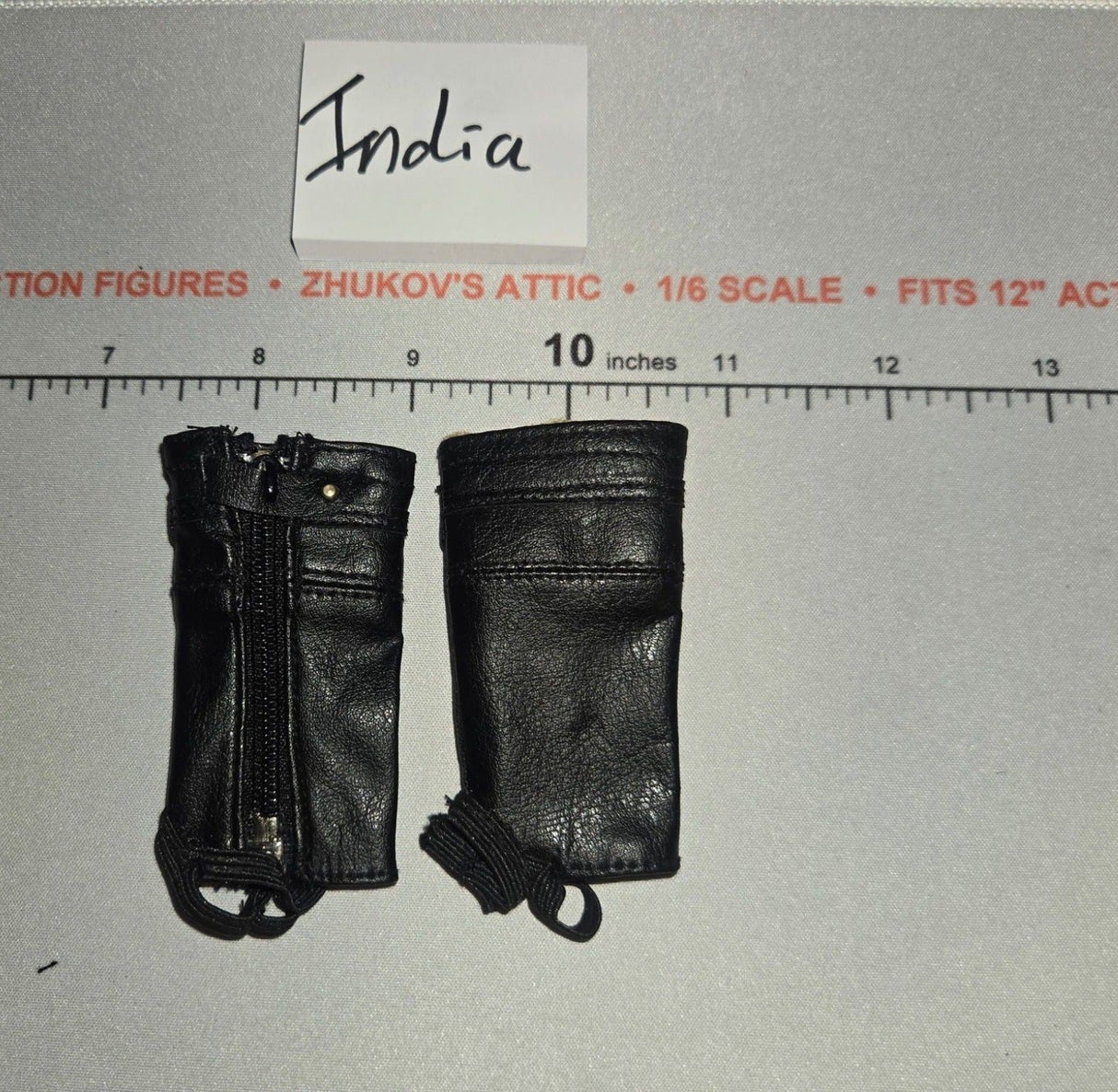 1/6 Scale WWII German Leggings - Leather -