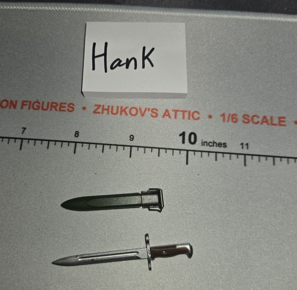 1/6 Scale WWII US Bayonet with Scabbard
