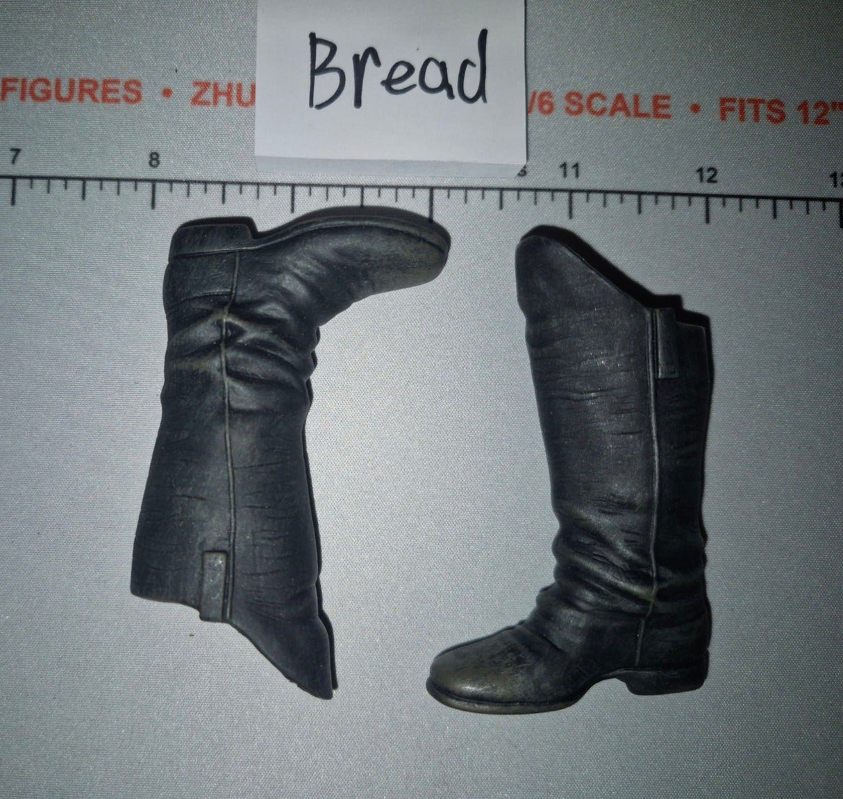 1/6 Scale Western Cowboy Civil War Cavalry Boots - Sideshow