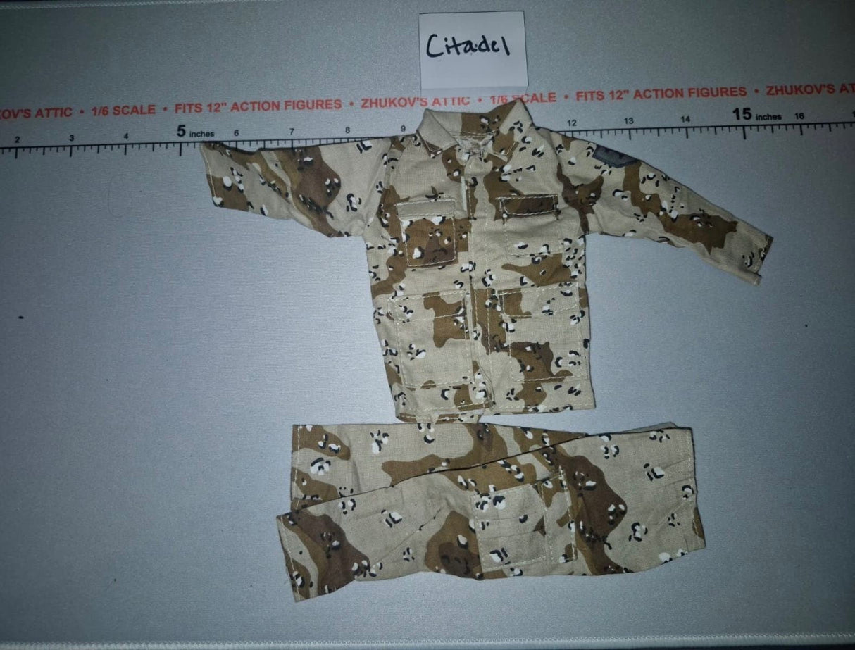 1/6 Scale Modern Era Chocolate Chip BDU Uniform Set - SOTW