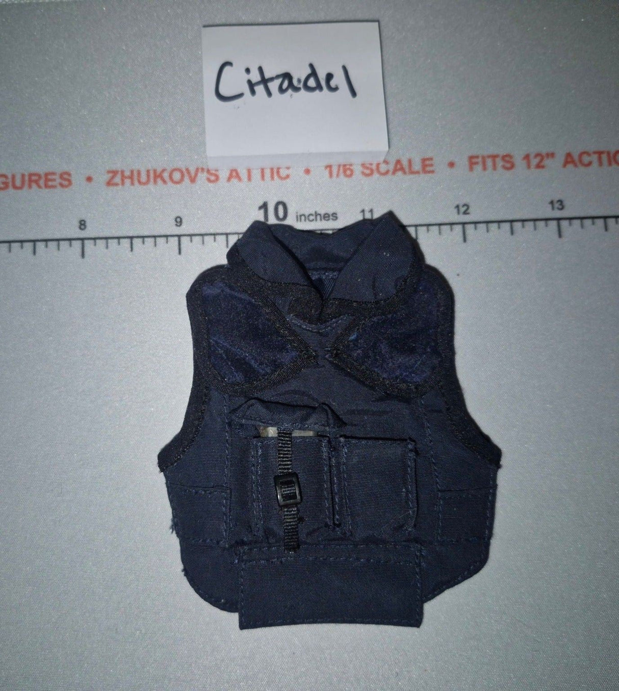 1/6 Scale Modern Era Blue Body Armor Vest - Police