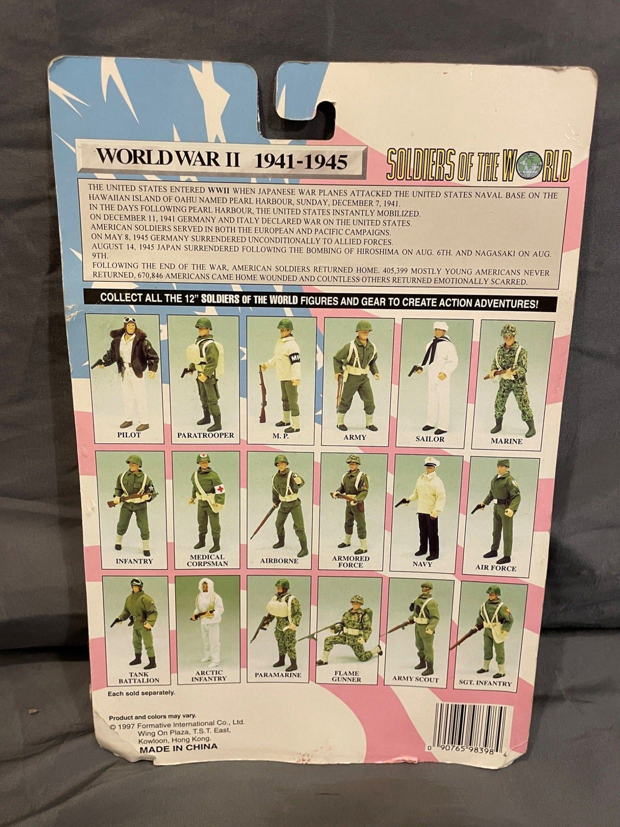 1/6 Scale WWII US Infantry Sergeant Web Gear Set - NIB SOTW Soldiers of the World