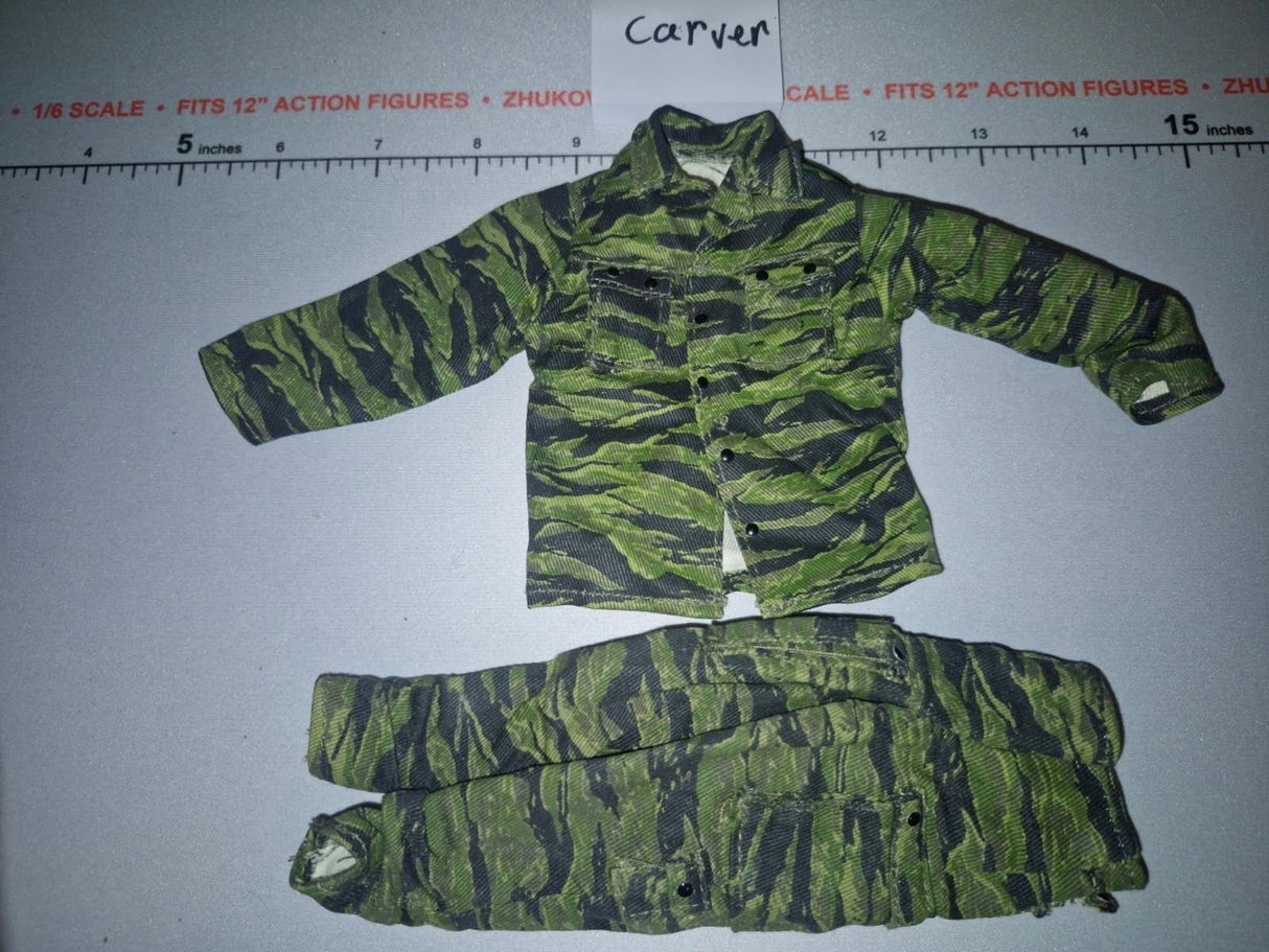 1/6 Scale Vietnam Era Tiger Stripe Camouflage Uniform - Ultimate Soldier