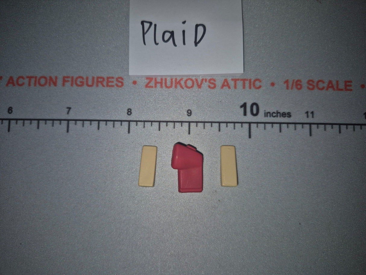 1/6 Scale Modern Firefighter Flashlight and Wedges