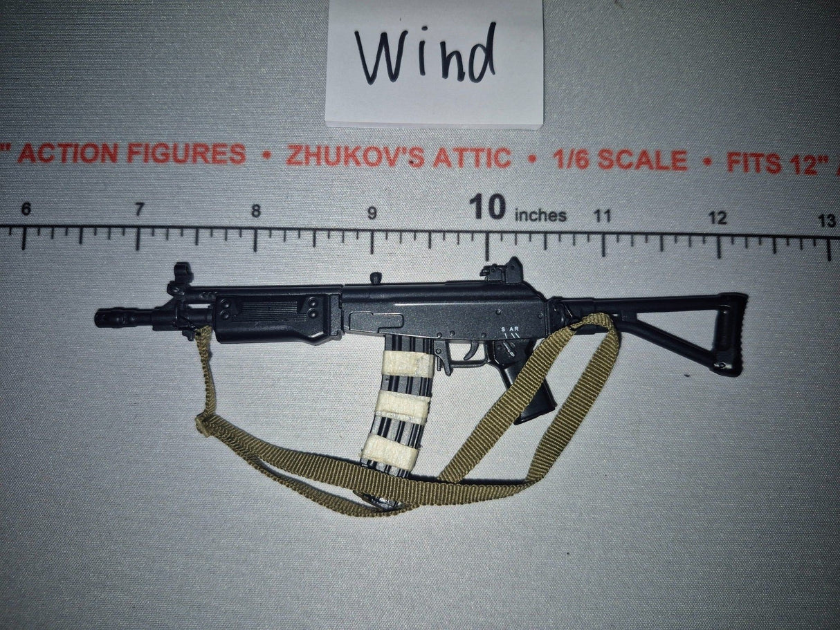 1/6 Scale Modern Era Israeli Galil Assault Rifle with Sling
