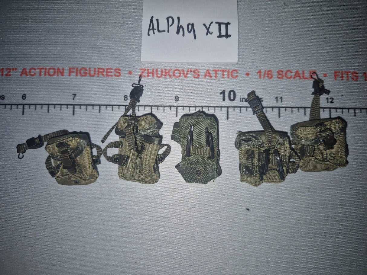1/6 Scale Vietnam Era Ammunition Pouches