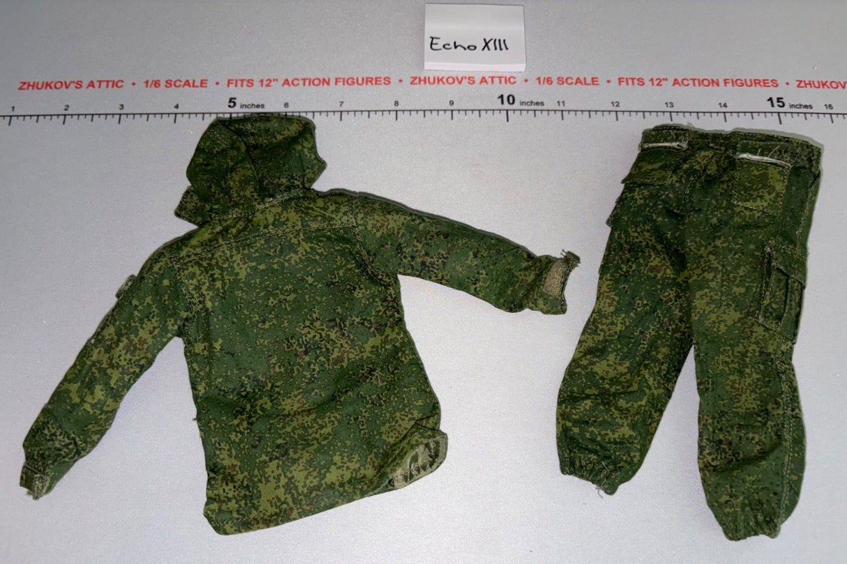 1/6 Scale Modern Era Russian Digital Camouflage Uniform Set - DAM