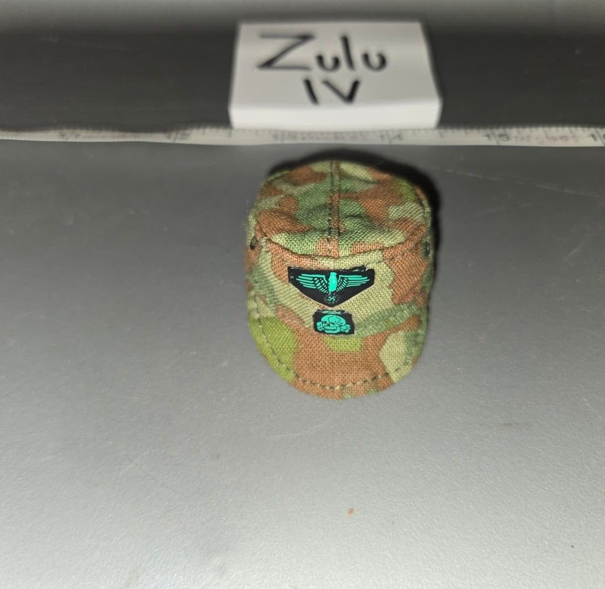1/6 Scale WWII German Waffen Camouflage Field Cap