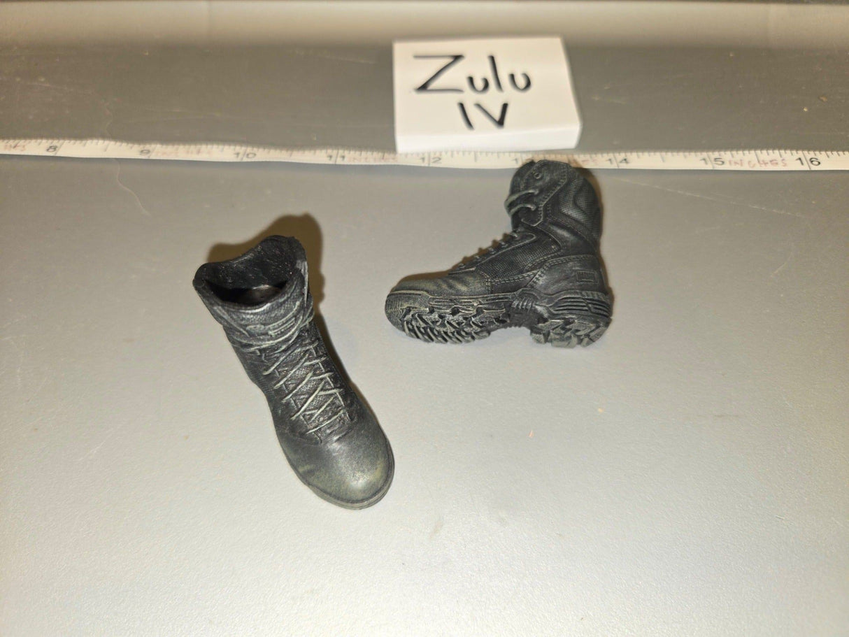 1/6 Scale Modern Era Black Combat Boots