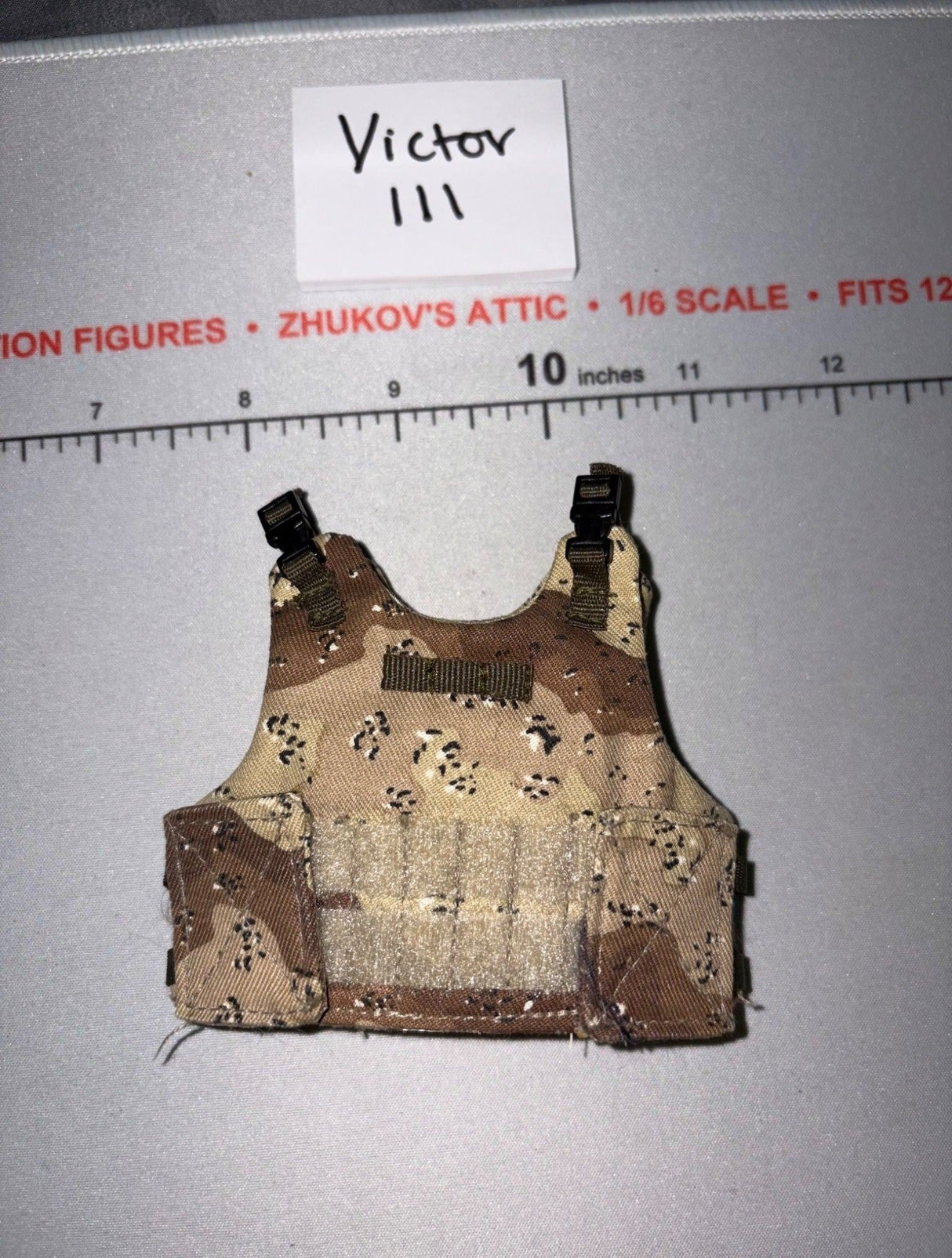 1/6 Scale Modern Era Desert Camouflage Body Armor Vest - BBI