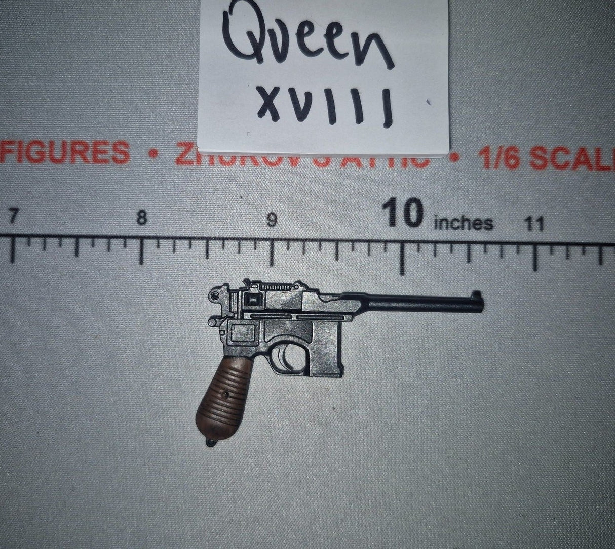 1/6 Scale WWII German Mauser C96 Pistol