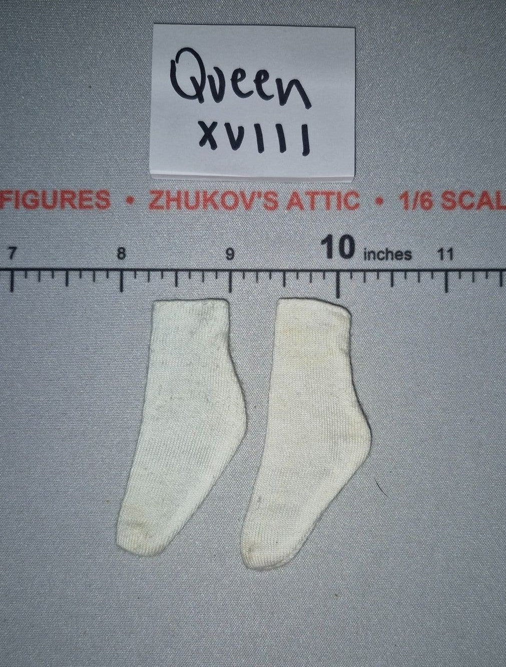 1/6 Scale WWII Era White Socks