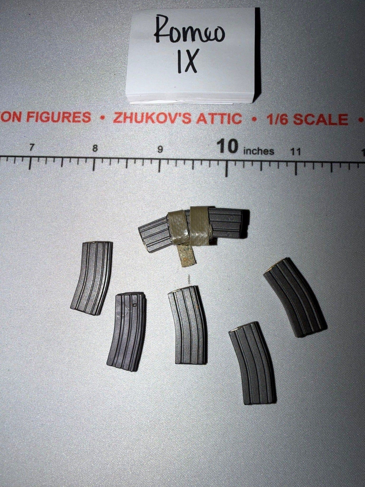 1/6 Scale Modern Era AR-15/M16 Magazine Lot