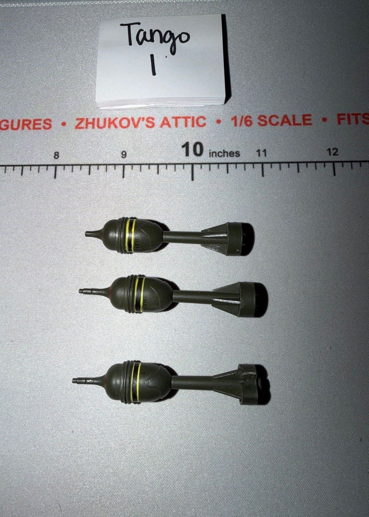 1/6 Scale WWII British Piat Antitank Rounds Lot