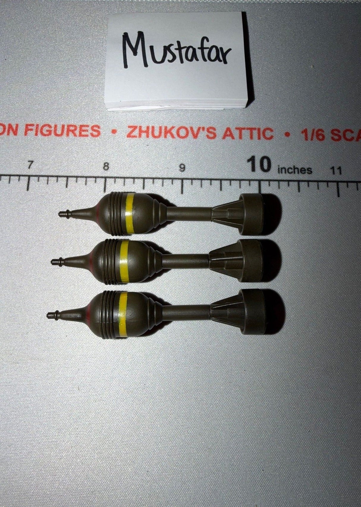 1/6 Scale WWII British Piat Ammunition Round Lot