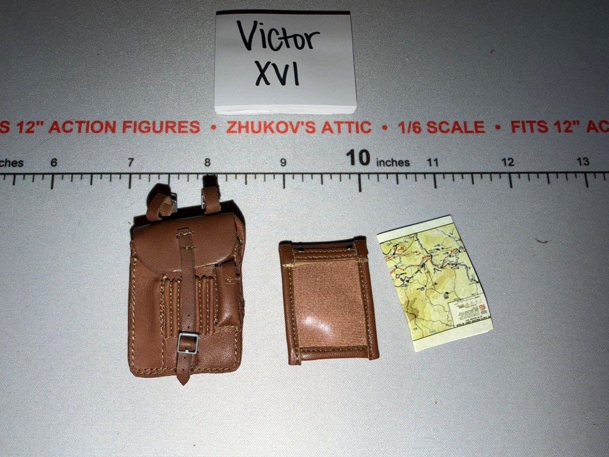 1/6 Scale WWII German Map Case Set