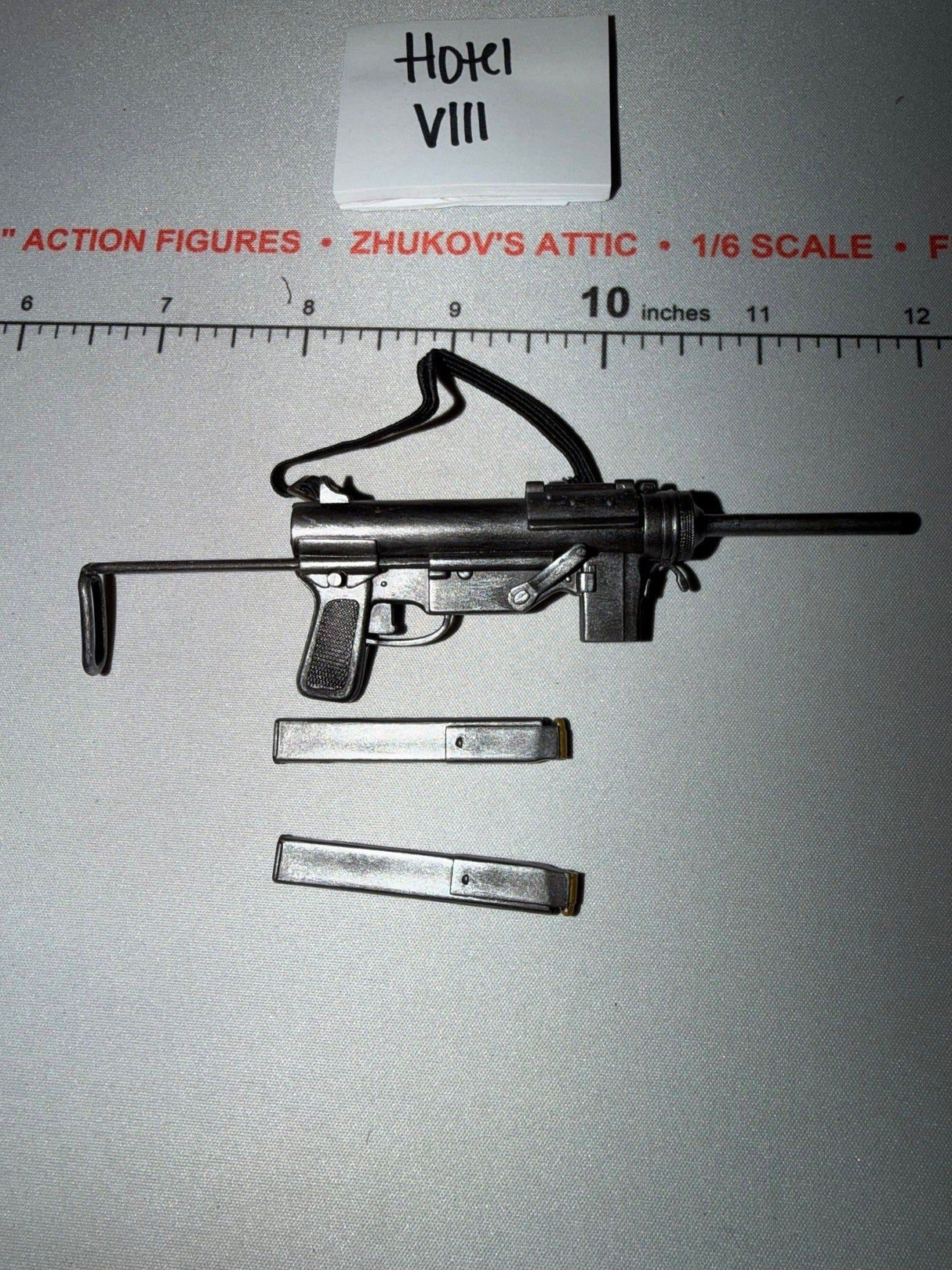 1/6 Scale WWII US Grease Gun Submachine Gun with Magazines - Dragon