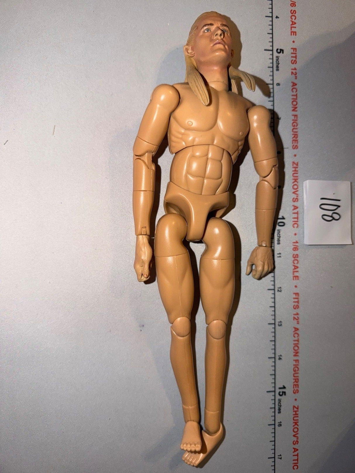 1/6 Scale Nude Male Action Figure Body Lord of the Rings Legolas Elf - Sideshow