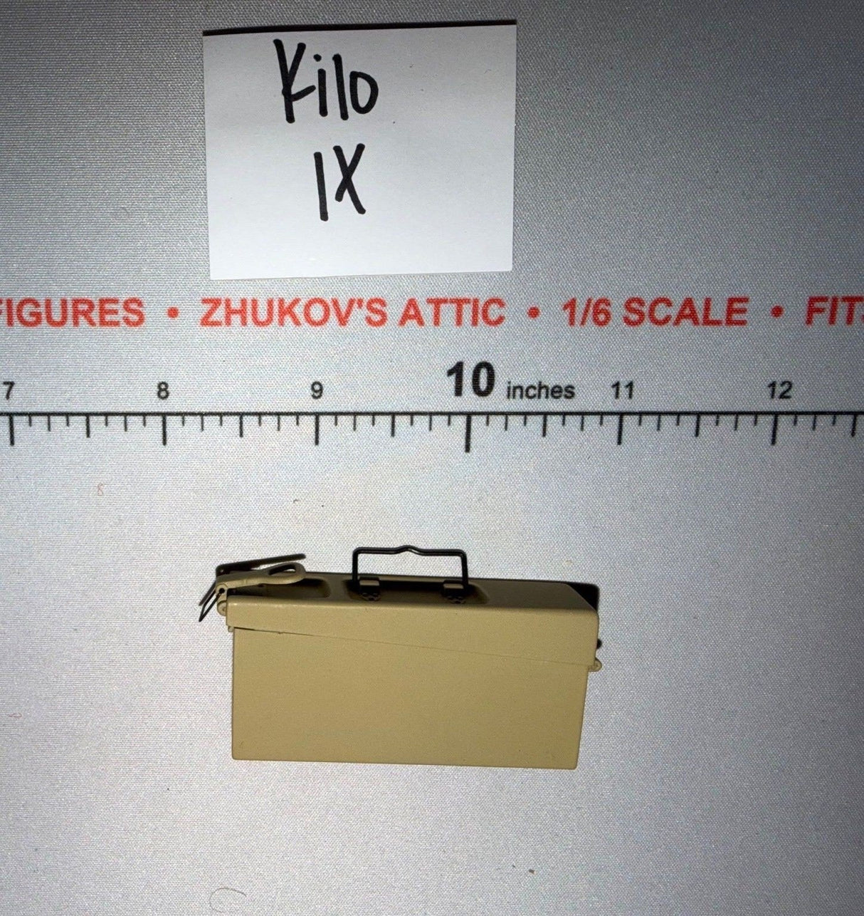 1/6 Scale WWII German Machine Gun Ammunition Box - Dragon