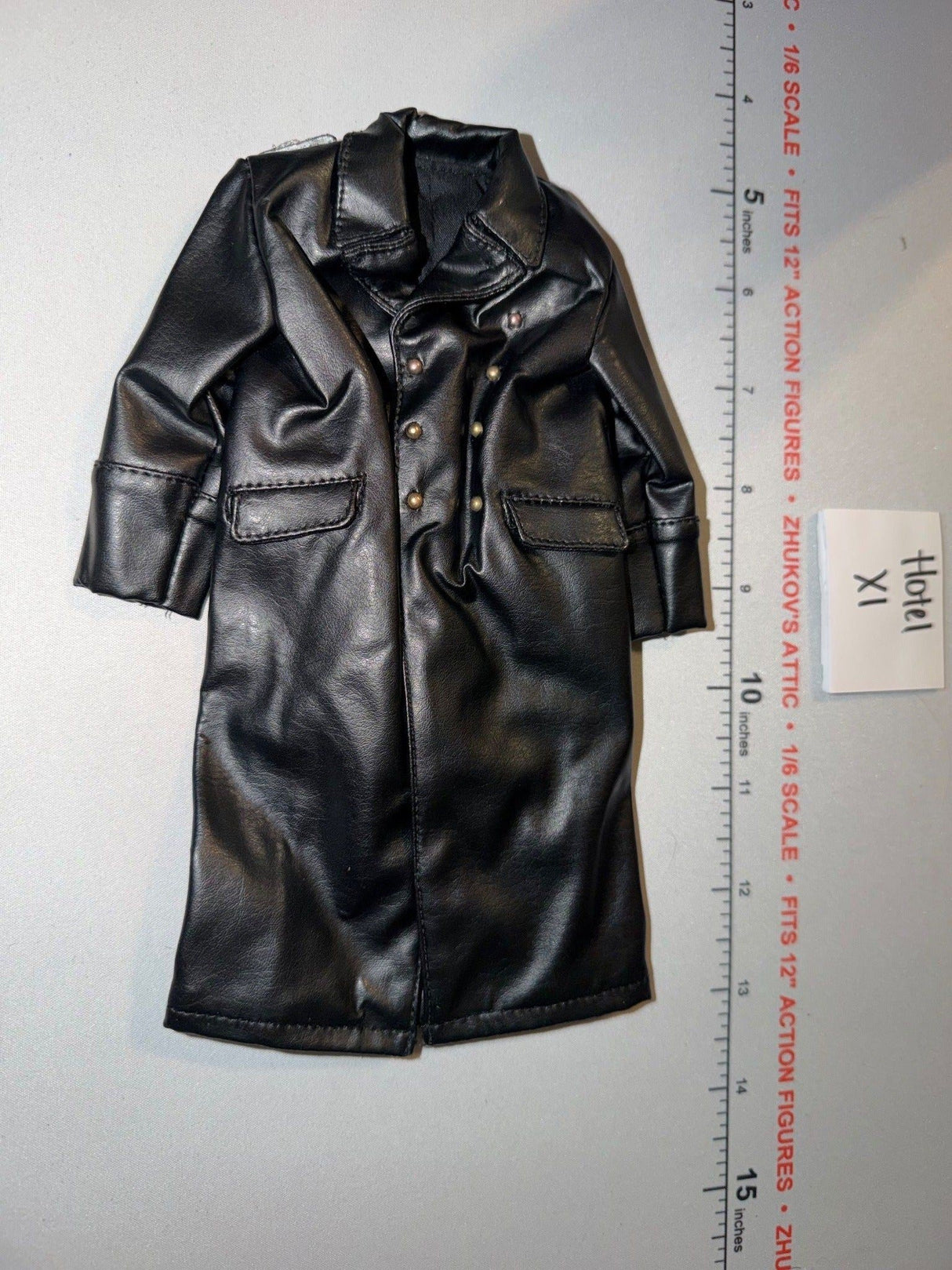 1/6 Scale WWII German Officer Long Trench Coat