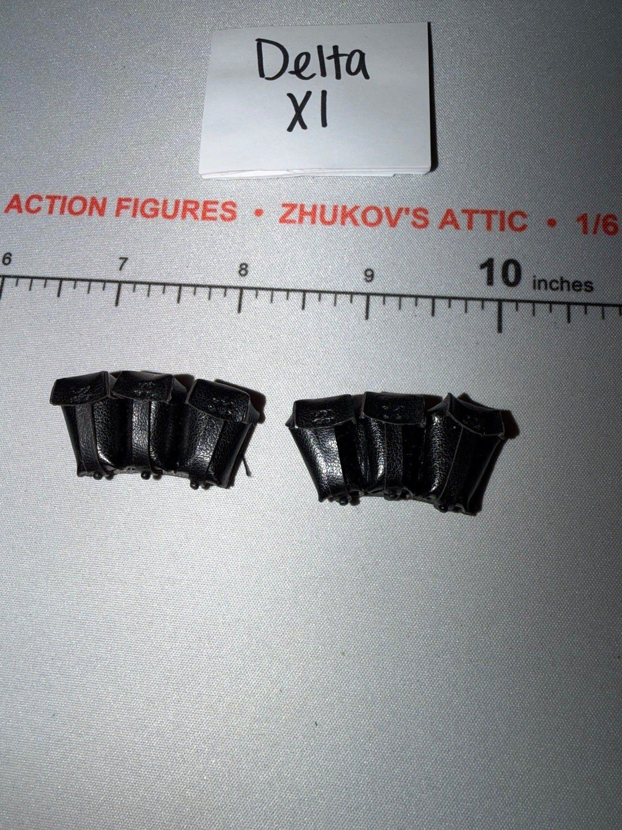 1/6 Scale WWII German Kar-98 Leather Ammunition Pouches