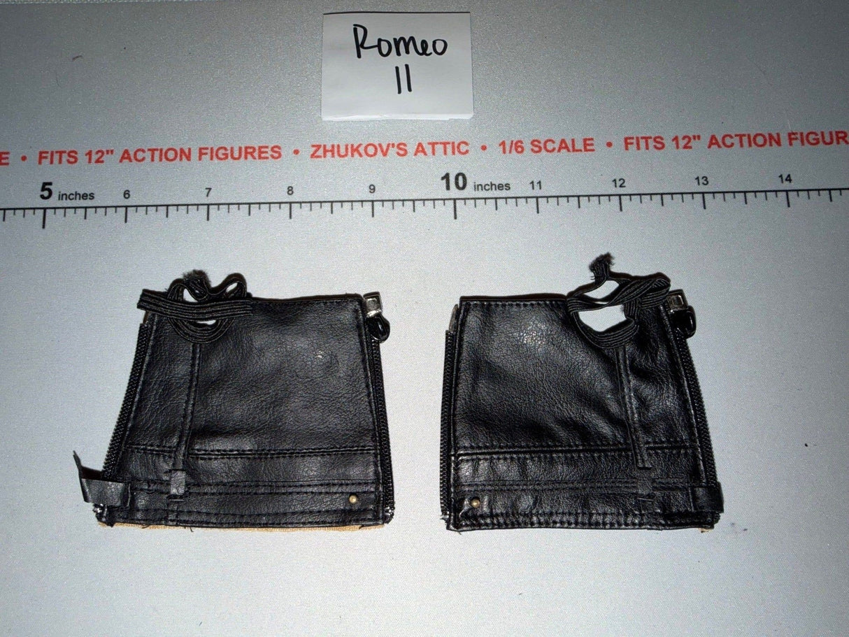 1/6 Scale WWII German Pilot Luftwaffe Leggings Gaiters - Dragon
