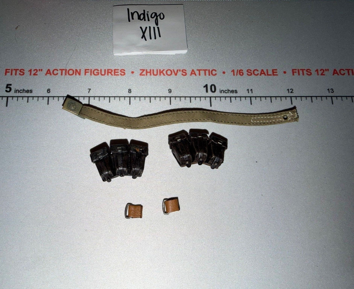 1/6 Scale WWII German Afrika Korps Field Gear Set - BBI