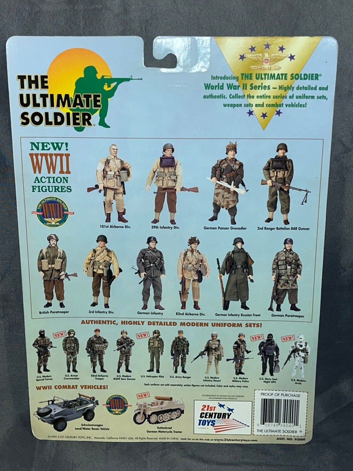 1/6 Scale Ultimate Soldier WWII German Paratrooper Uniform Set - NIB