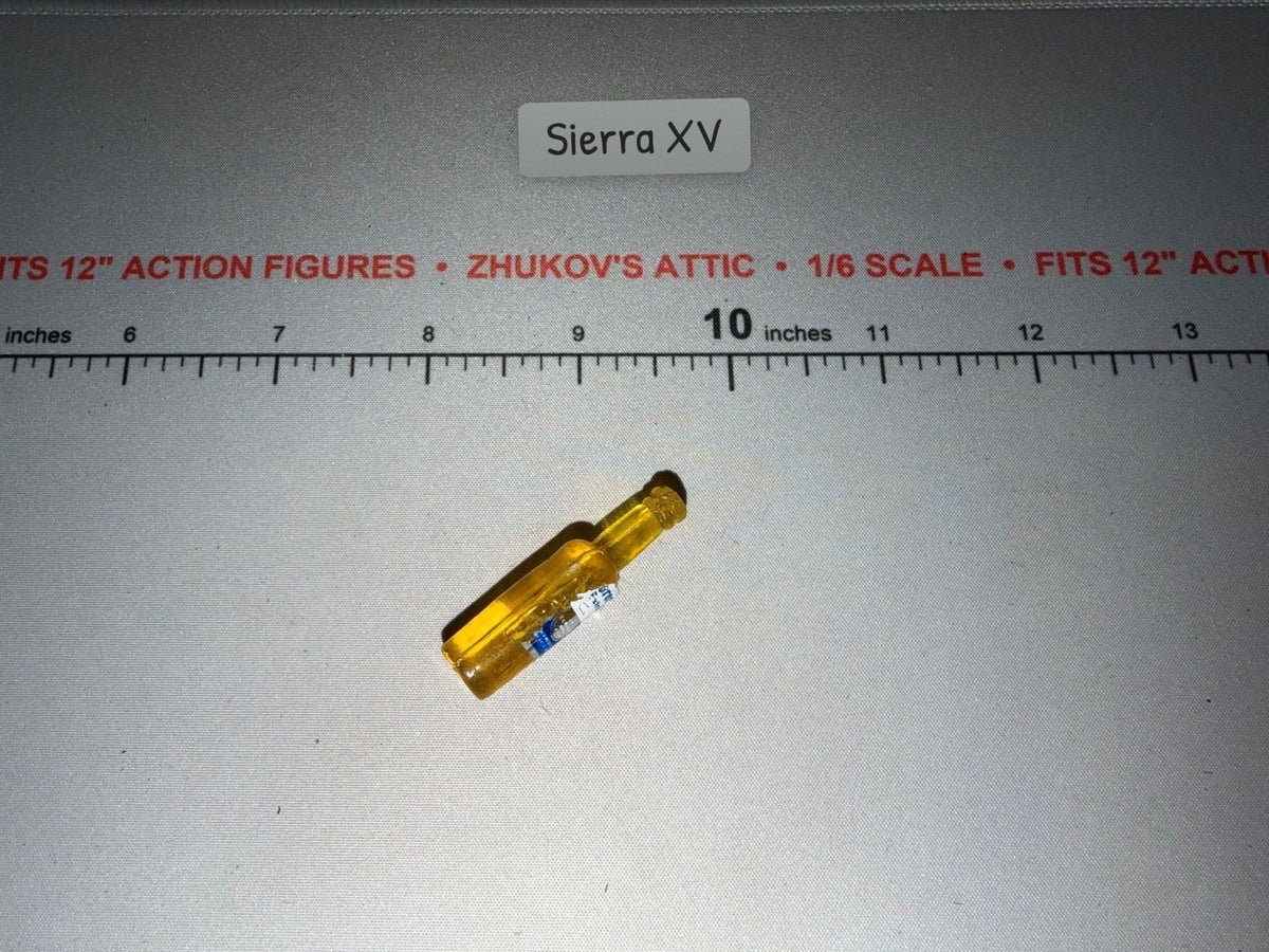 1/6 Scale Modern Generic Beer Bottle - Diorama Item