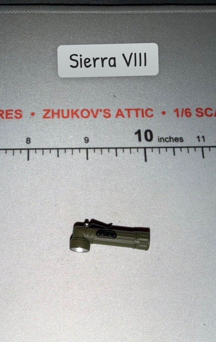 1/6 Scale WWII US Right Angle Flashlight