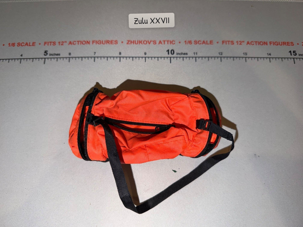1/6 Scale Modern Era Orange EMT Medical Duffel Bag