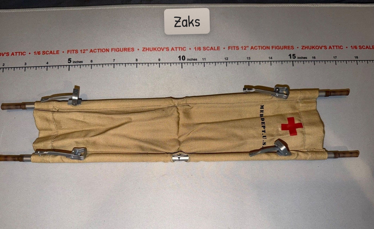 1/6 Scale WWII US Medical Stretcher - As Is