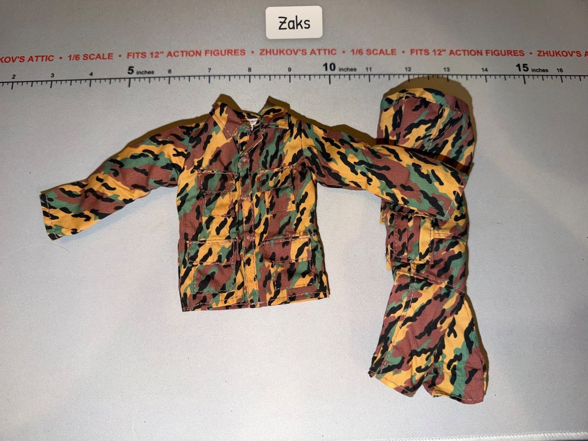 1/6 Scale WWII Belgian Army Camouflage Uniform - GI Joe