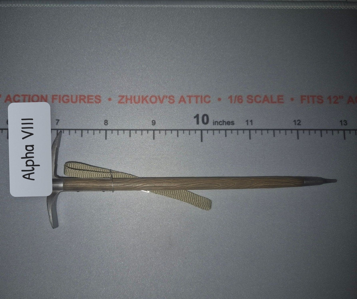 1/6 Scale WWII German Ice Pick Axe - Gebirgsjager