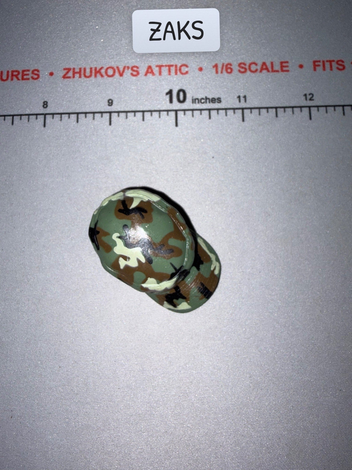 1/6 Scale Modern Era Woodland Camouflage Patrol Cap - GI Joe