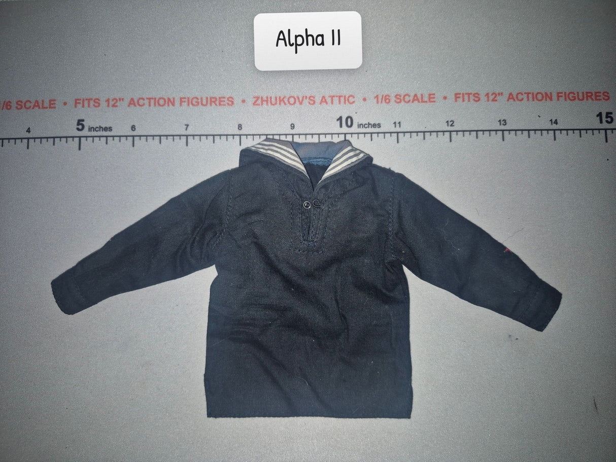1/6 Scale WWII German Kiregsmarine Navy Sailor Jumper Top - Dragon
