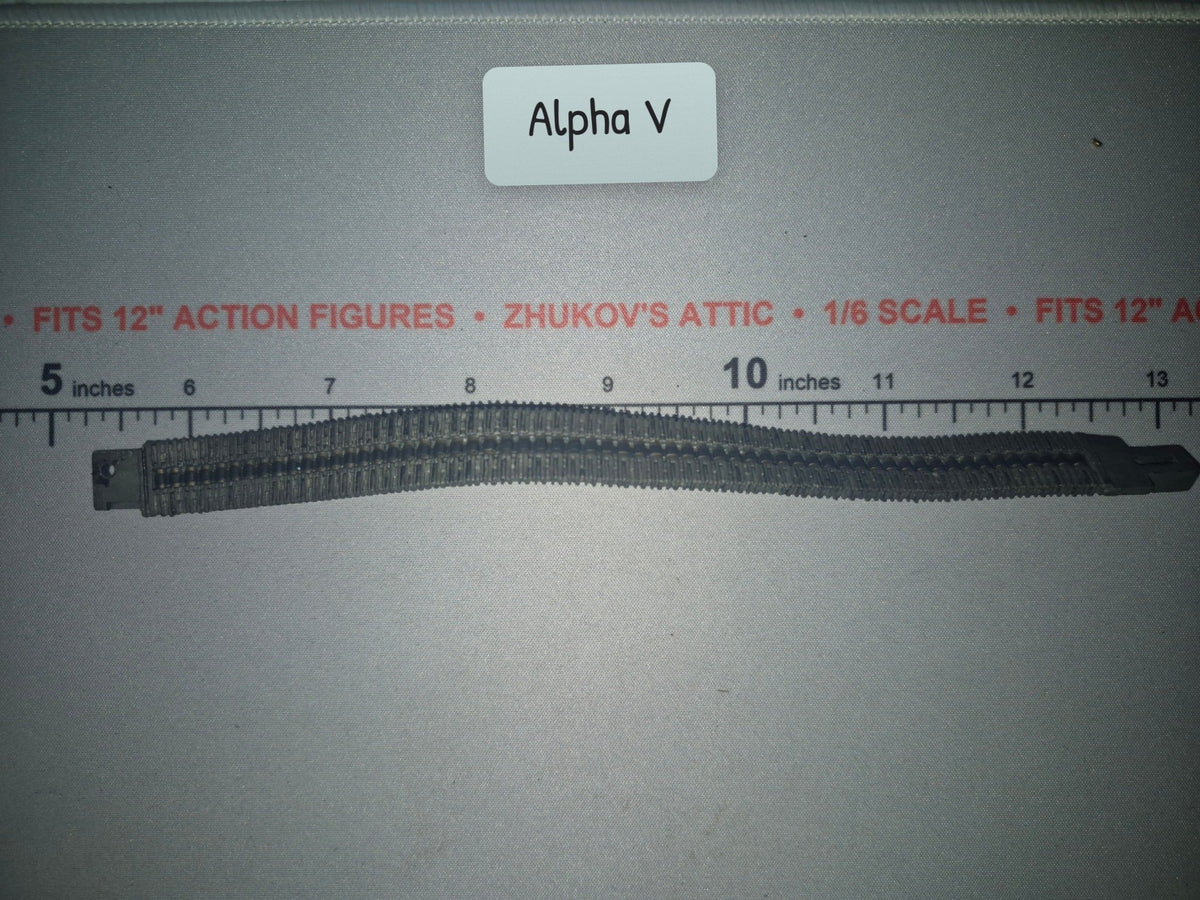 1/6 Scale Vietnam Machine Gun Ammunition Guide / Belt - Ultimate Soldier