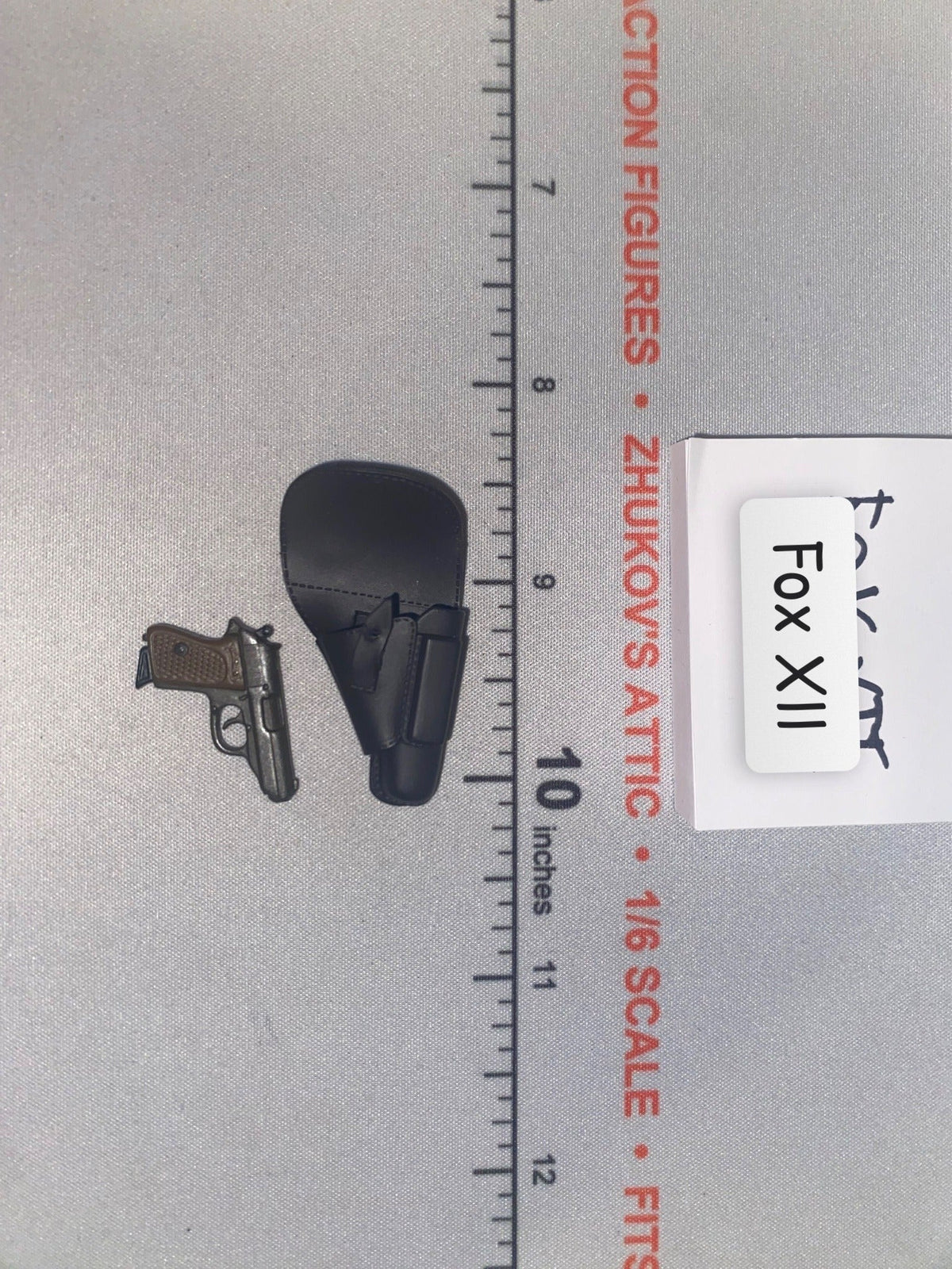 1/6 Scale WWII German Pistol and Holster Set - Dragon