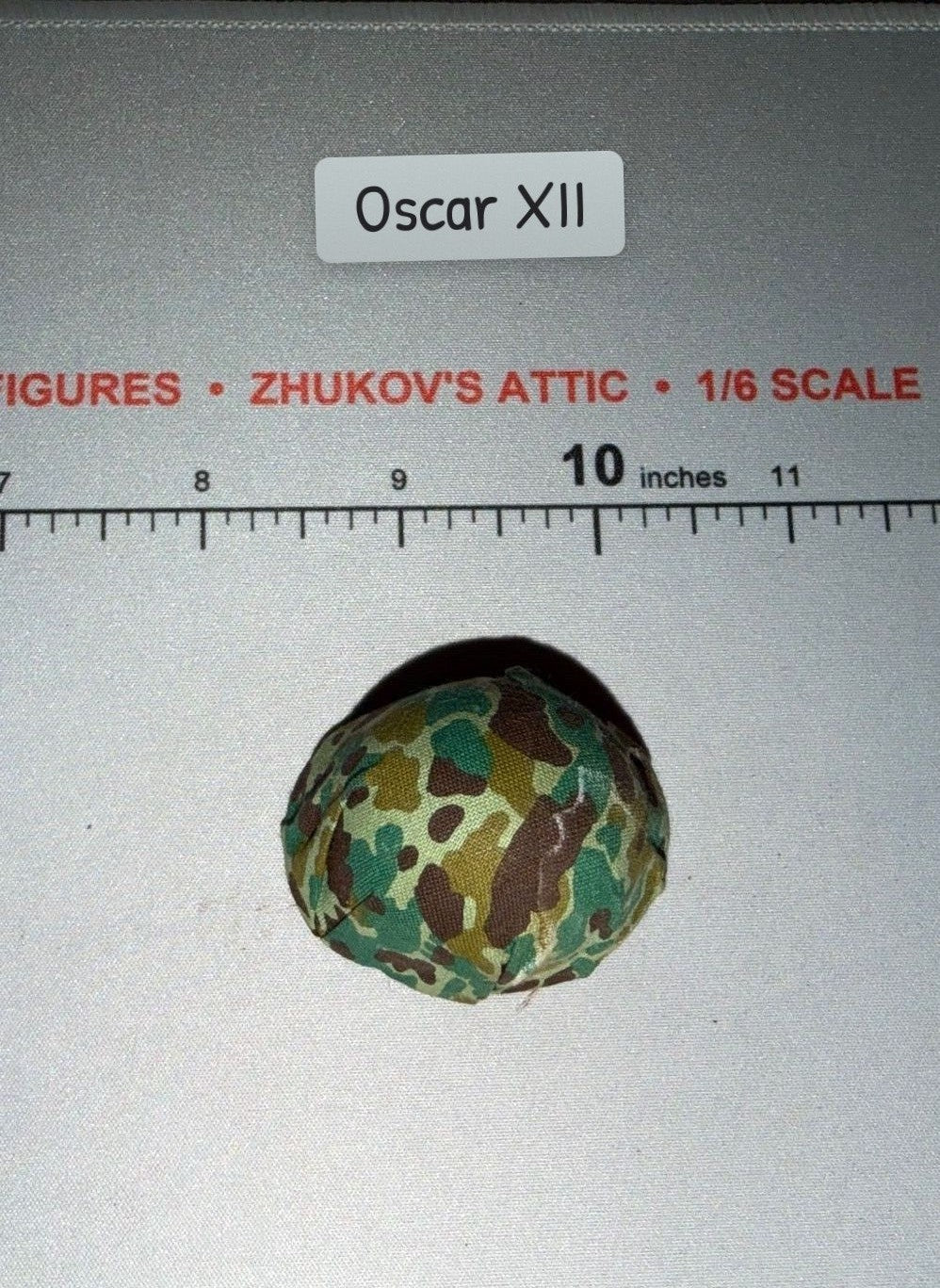 1/6 Scale WWII US Marine Corps Camouflage Helmet - SOTW