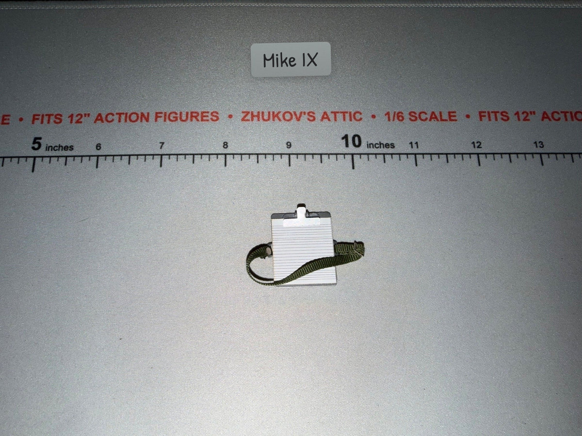 1/6 Scale Modern Era Pilot Clip Board