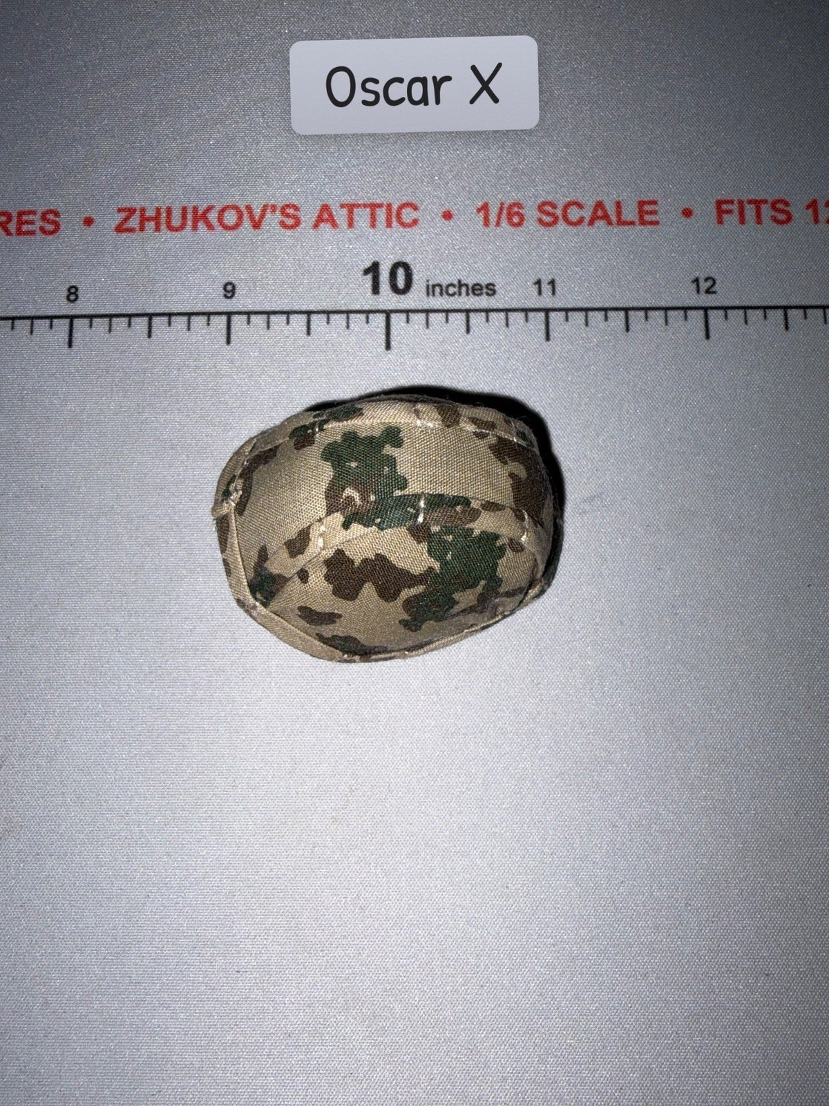 1/6 Scale Modern Era German Camouflage Helmet