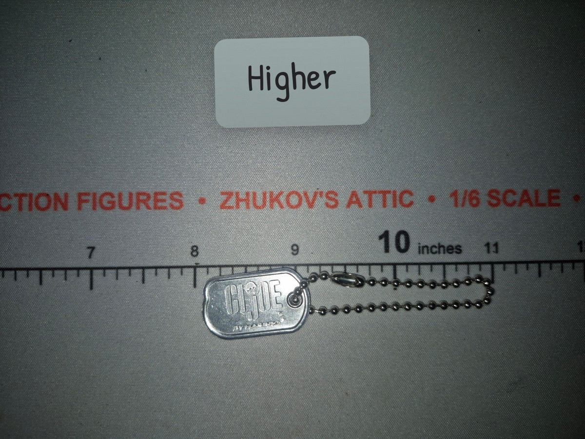 1/6 Scale Vintage Remake GI Joe Dog Tags