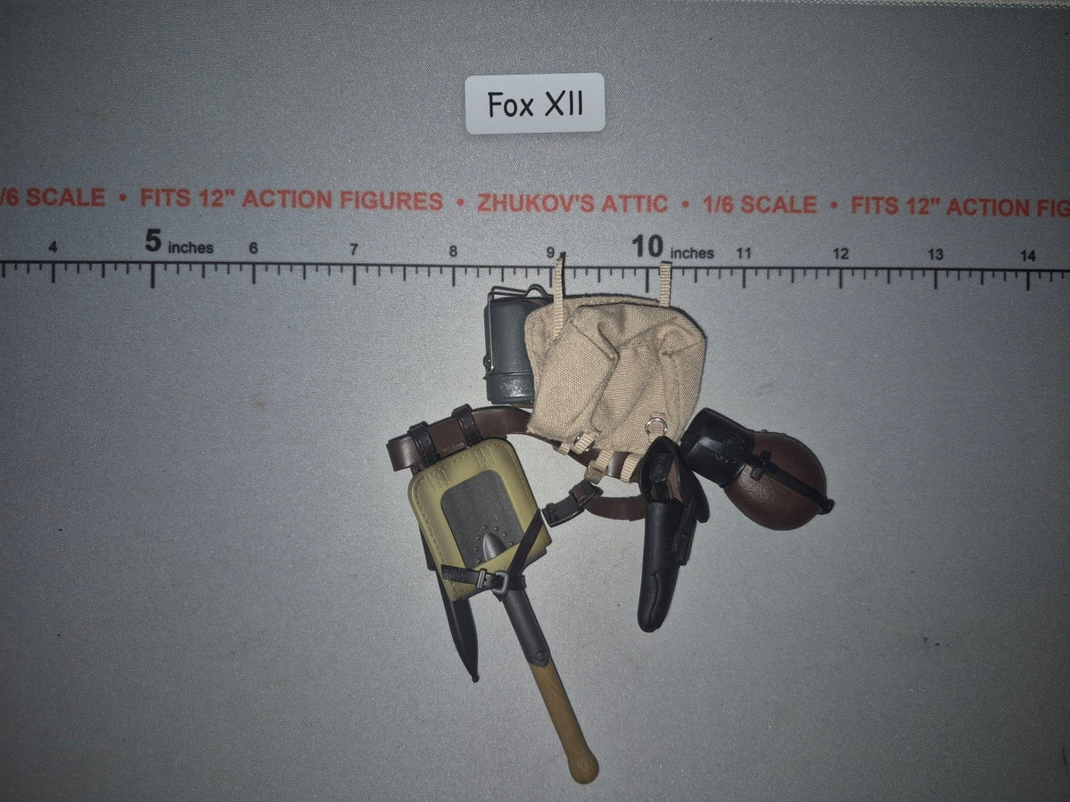 1/6 Scale WWII German Field Gear Set
